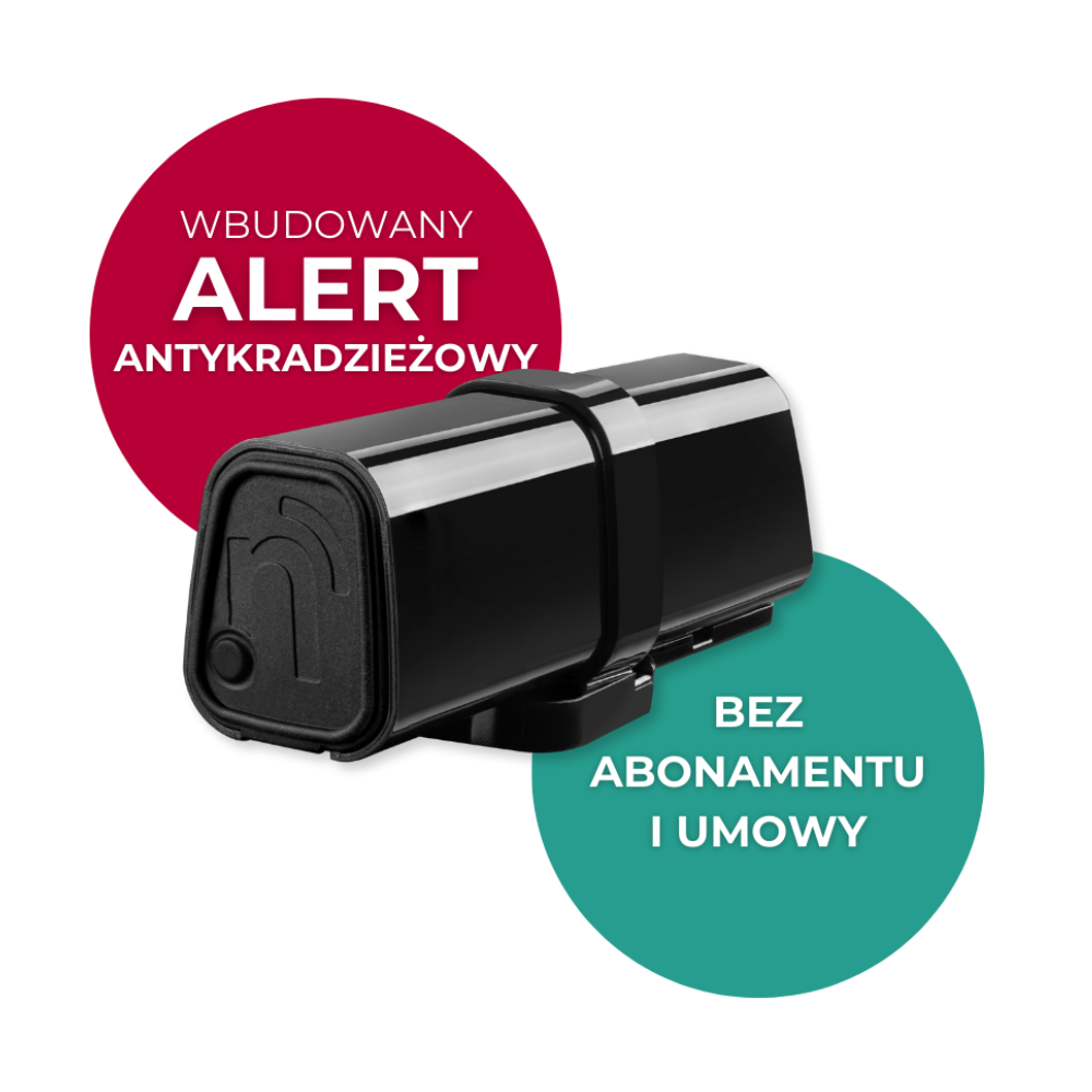 Lokalizator notiOne GPS PLUS z Alertem Antykradzieżowym